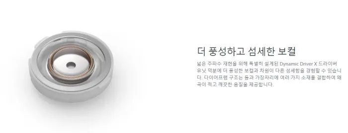 Dynamic Driver X 드라이버 유닛